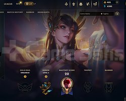 EUW Unranked | 7 Kostüm - 405 Rp | LoL Hesap