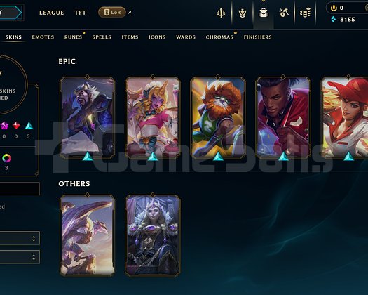 EUW Unranked | 7 Kostüm - 40 Hero | LoL Hesap