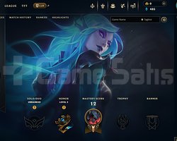 EUW Unranked | 7 Kostüm - 35 Hero | LoL Hesap