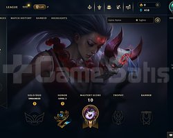 EUW Unranked | 8 Kostüm - 37 Hero | LoL Hesap