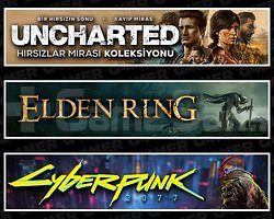 Uncharted + Elden Ring + Cyberpunk 2077