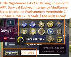 12 MADALYALI 7 LV Scrap Mechanic Warhammer Vermin
