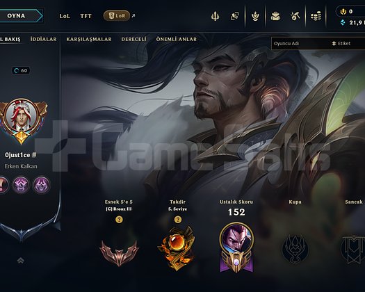 TR // LOL + VALO // BOL SKINLI // MAIL DEGISEN