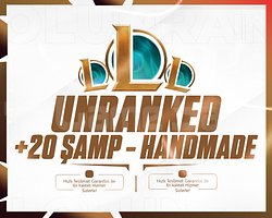 EUW +30LVL | MAİL DEĞİŞEN | UNRANKED | HANDMADE!
