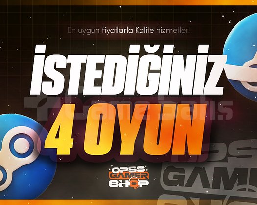 İstediğiniz 4 Oyun