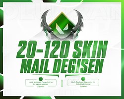 VALORANT 20-120 SKIN | MAİL DEĞİŞEN! | SORUNSUZ