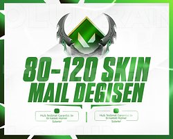 VALORANT 80-120 SKIN | MAİL DEĞİŞEN! | SORUNSUZ