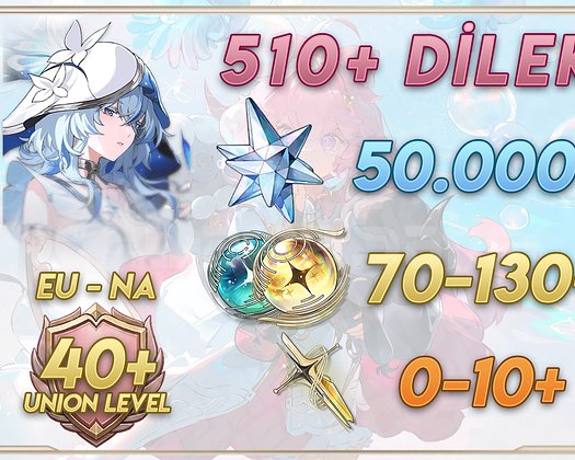 EU UL35+| Shorekeeper + 50K Astrit + 70-130 Tide