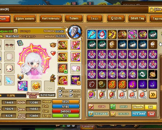 Bombom 337 Tr 40 Level 520 milyon hesap