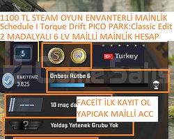 2 MADALYALI 6 LV FACEİT İLK KAYIT OL YAPICAK MAİLL