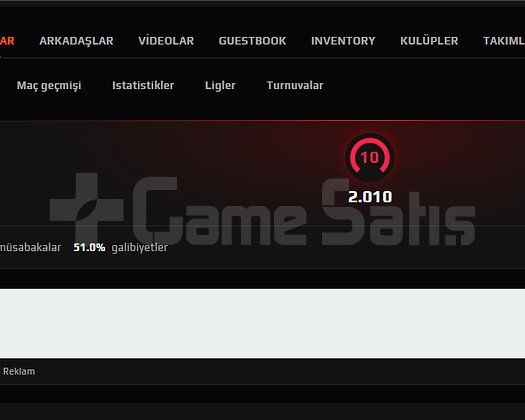 12 MADALYA FACEİT 10 LVL 40LVL STEAM MAİNLİK HESAP