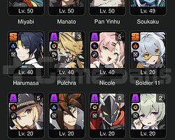 LVL 50 MIYABI + WENGINE + YIXUAN + LUCIA