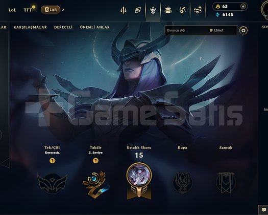 EUW FRESH 3 SKIN ACC HAZIR HESAP