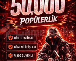 ŞOK FİYATA 50 K POPÜLERLİK