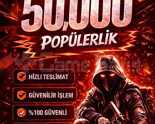 ŞOK FİYATA 50 K POPÜLERLİK