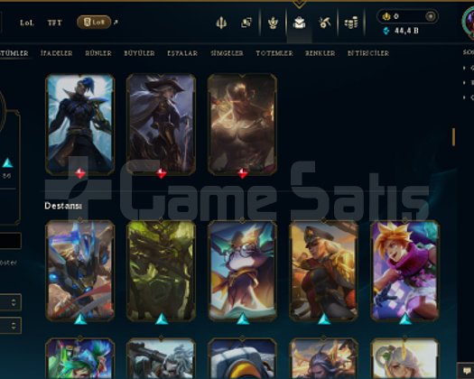 573 LEVEL / 175 SKİN / FUL HERO +MAİL +13K SATIŞ