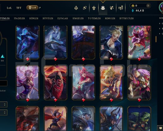 573 LEVEL / 175 SKİN / FUL HERO +MAİL +13K SATIŞ