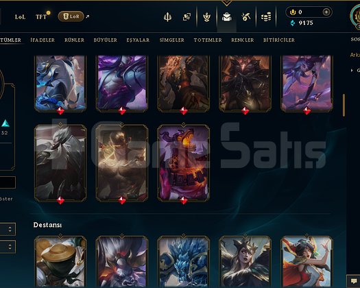 241 LEVEL / 99 SKİN / 116 HERO +MAİL +13K SATIŞ