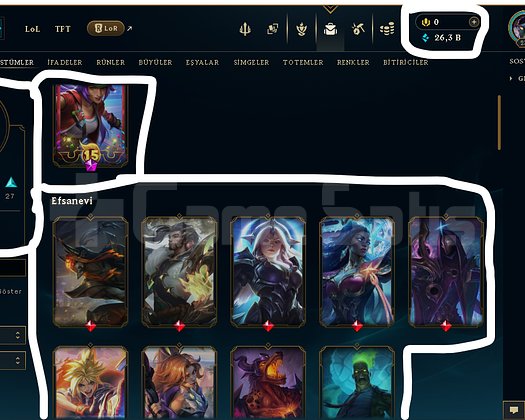 235 LEVEL / 59 SKİN / FUL HERO +MAİL +13K SATIŞ