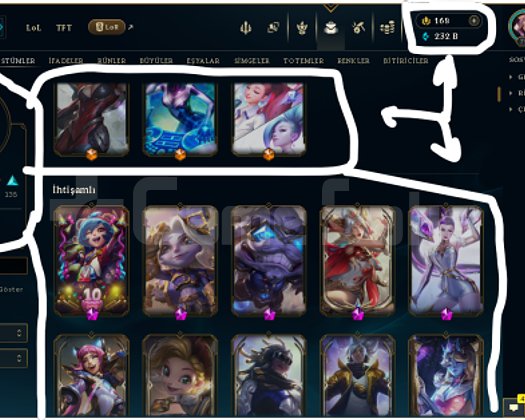 EUW / 792 LEVEL / 248 SKİN / FUL HERO +MAİL