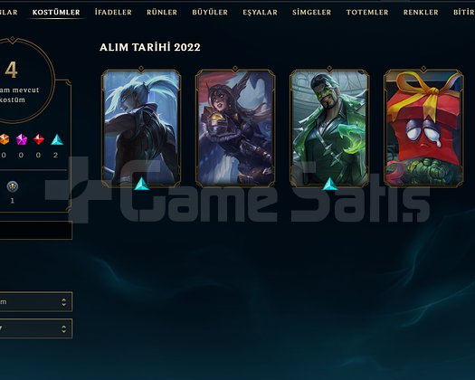 EUW Unranked | 4 Kostüm - 27 Hero | LoL