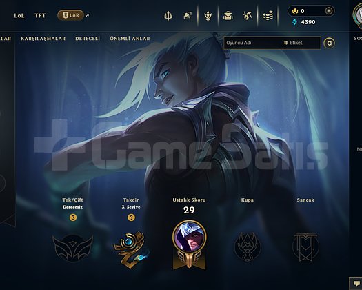 EUW Unranked | 4 Kostüm - 27 Hero | LoL