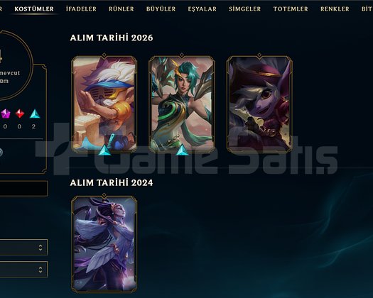 EUW Unranked | 4 Kostüm - 35 Hero | LoL