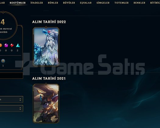 EUW Unranked | 4 Kostüm - 35 Hero | LoL