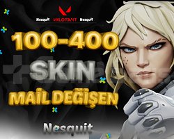 VIP | 100-400 SKİN | MAİL DEĞİŞEN | +7.000 SATIŞ