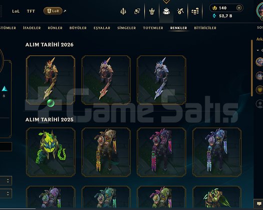 Satılık Plat 4 Hesap