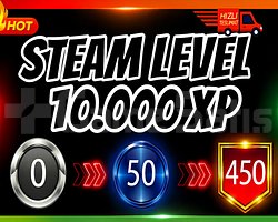 Steam Level Boost 100 Set 10000 XP