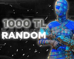 1000 TL  PUBGM RANDOM