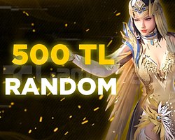500 TL  PUBGM RANDOM HESAP