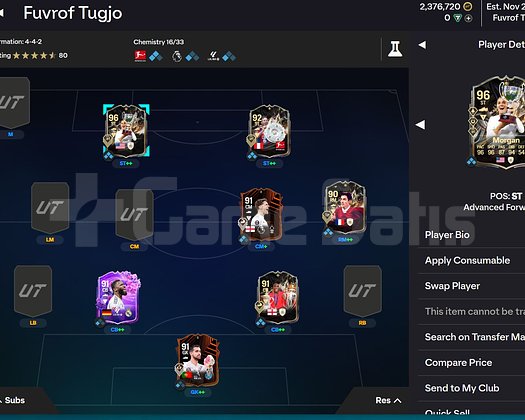 TITAN MORGAN 2.3 Mil Coin WEB AÇIK