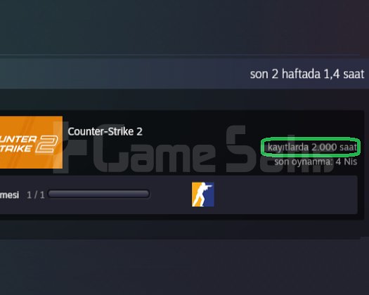 CS2 | +2.000 SAAT | YEŞİL FAKTÖR HESAP | BANSIZ
