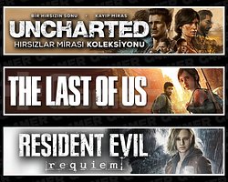 Uncharted + Last Of Us 1 + Resident Evil Requiem