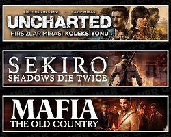 Uncharted + Sekiro + Mafia