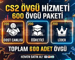 200/200/200 | 600 ÖVGÜ! | HIZLI TESLİMAT!