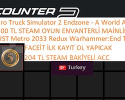 1 MADALYALI RUST ETS 2 Metro 2033 Redux 4500 TL ST