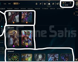 715 LEVEL / 305 SKİN / FUL HERO +MAİL +13K SATIŞ