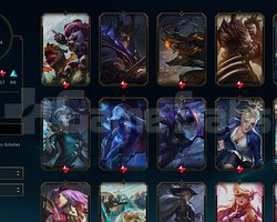 LOL VE VALO HESABI DOLU