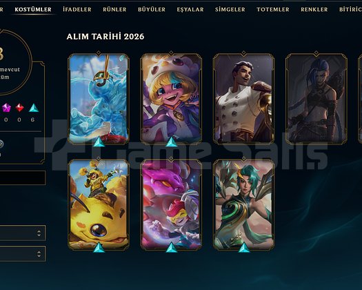 EUW Unranked | 8 Kostüm - 36 Hero | LoL