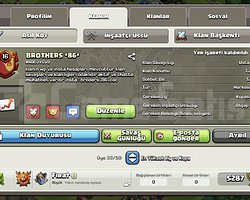 NEREDEYSE 17 SEVİYE USTA 2 AKTİF KLAN