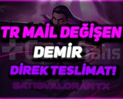 TR - DEMİR - MAİL DEĞİŞEN - DİREK TESLİMAT!