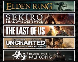 Elden + Sekiro + TLOU1 + Uncharted + Wukong