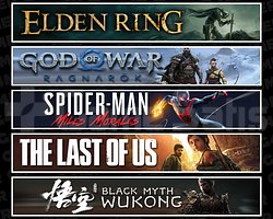 Elden + Ragnarök + Miles + TLOU1 + Wukong