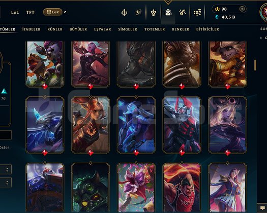 448 LEVEL / 161 SKİN / 150 HERO +MAİL +13K SATIŞ