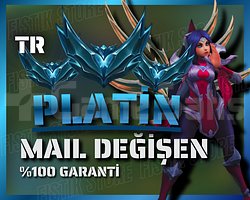 TR / PLATİN - HESAP + HANDMADE + MAİL DEĞİŞEN