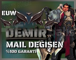 EUW / DEMİR - HESAP + HANDMADE + MAİL DEĞİŞEN
