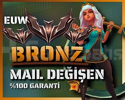 EUW / BRONZ - HESAP + HANDMADE + MAİL DEĞİŞEN